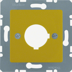 143207 Centralna ploča za signalne i komandne uređaje Ø 22,5 mm,  žuta sjajna