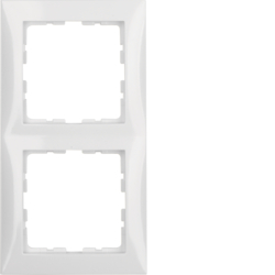10128989 Okvir,  2-struki,  S.1, polarna bijela sjajna