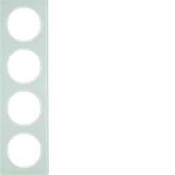 10142209 Okvir,  4-struki,  R.3, staklo/polarna bijela