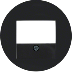 10382045 Centralna ploča sa TAE-izrezom,  R.1/R.3/R.Classic,  crna sjajna