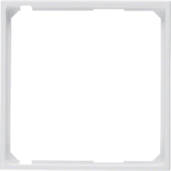 11091909 Adapter za centralnu ploču,  S.1/B.3/B.7, polarna bijela mat