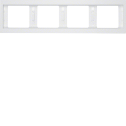 13837009 Okvir,  4-struki,  K.1, horizontalni,  polarna bijela sjajna