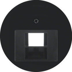 14072045 Centralna ploča za UAE utičnicu,  R.1/R.3/R.Classic,  crna sjajna