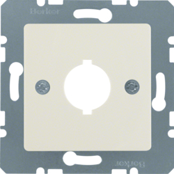 143102 Centralna ploča za signalne i komandne uređaje Ø 18,8 mm,  bijela sjajna