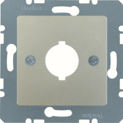 143104 Centralna ploča za signalne i komandne uređaje Ø 18,8 mm,  nehrđajući čelik,  lak