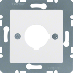 14321909 Centralna ploča za signalne i komandne uređaje Ø22,5 mm,  polarna bijela pliš