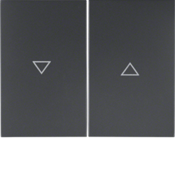 14357106 Tipke,  2 simbola strelice,  K.1, antracit mat,  lakirano