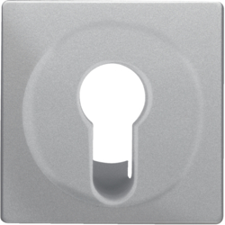 15076084 Centralna ploča za prekidač/taster na ključ, Q.1/Q.3, aluminij pliš, lakirano