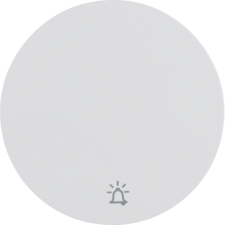 16202069 Tipka,  sa simbolom zvona,  R.1/R.3, polarna bijela sjajna
