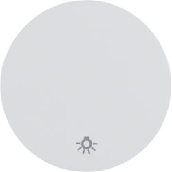 16202079 Tipka,  sa simbolom svjetla,  R.1/R.3, polarna bijela sjajna
