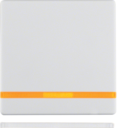 16216089 Tipka s narandžastom/prozirnom indikacijom , Q.1/Q.3, p.bijela pliš