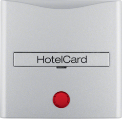 16401404 Centralna ploča za odlagač hotel.kartice,  s indikacijom i natpisom,  B.7, alu