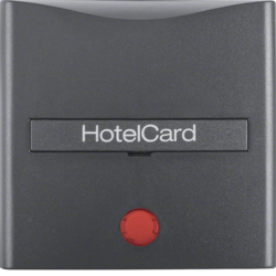 16401606 Centralna ploča za odlagač hotel.kartice,  s indikacijom i natpisom,  B.3/B.7, ant