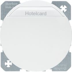 16402089 Odlagač hotelske kartice,  relejni sa cent.pločom,  R.1/R.3, p.bijela sjajna