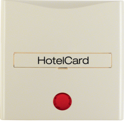 16408982 Centralna ploča za odlagač hotel.kartice,  s indik. i natpisom,  S.1, bijela sjajn