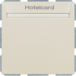 16408992 Odlagač hotelske kartice,  relejni sa cent.pločom,  S.1, bijela sjajna