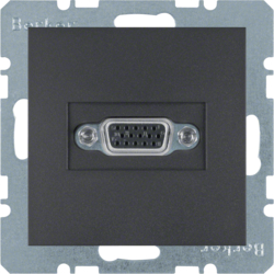 3315401606 Utičnica,  VGA,  B.3/B.7, antracit mat
