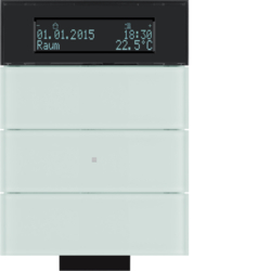 75663690 B.IQ IC dodirni senzor,  3-struki,  sa termostatom i displejem,  stalko,  p.bijela