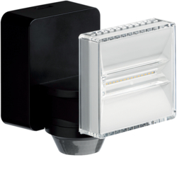 EE642 LED reflektor sa senzorom pokreta 140° IP55, 12W 1200 lumena,  crni