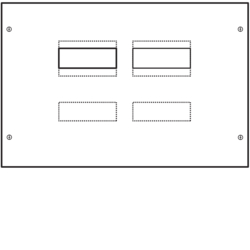 Crtež proizvoda Konstruktivni element izolovani za učinski prekidač x250