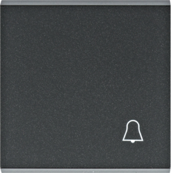 WL6013 Tipka sa simbolom "zvono", crna