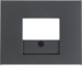 10357006 Centralna ploča sa TAE-izrezom,  K.1, antracit mat,  lakirano