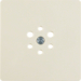 147402 Centralna ploča za 6-polnu utičnicu,  sistem centralnih ploča,  bijela sjajna