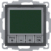20441606 Termostat,  digitalni,  1NO,  centr.ploča,  B.3/B.7, antracit mat