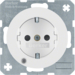 41102089 Utičnica,  ŠUKO,  sa kontrolnim LED,  zaštitomza djecu,  R.1/R.3, p.bijela sjajna
